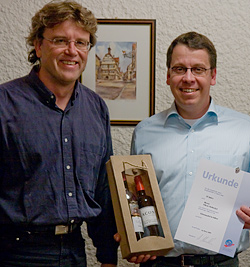 Roland Medinger und Oliver Strileckyj