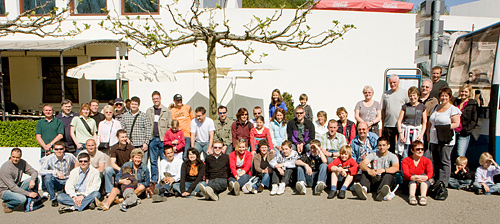 Das obligatorische Gruppenbild